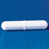 Bel-Art 371100112 Scienceware Teflon Octagon Spinbar Magnetic Stirring Bar with Integral Pivot Ring, White, 1-1/2" x 5/16"...