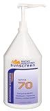 Rocky Mountain Sunscreen Gallon Pump SPF 70 Regular Avoguard Sunscreen, 128 Ounce