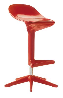 Kartell 482810 Hocker Spoon rot
