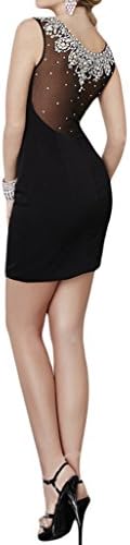 Prom Style Hot Bodycon Sleeveless Homecoming Prom Dresses Cocktail Ball Gowns US 24w Black