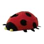 7.5" Soft Plush Lady Bug Toy with Mirror, Stimulates Baby's Vision and Feeling, Development of Self-image and Desire to Explore