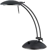 Flash Collection Bronze Halogen Desk Lamp With Bulb
