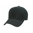 Decky Plain Blank Baseball Hats Adjustable Velcro (25 Colors Available)