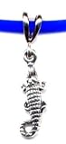 18 Blue Alligator Necklace Sterling Silver Jewelry Gift Boxed