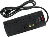 Lamar 8 Outlet Surge Protector - 900 Joules
