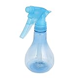 uxcell スプレーボトル　噴霧ボトル　コンテナー　プラスチック　クリアブルー　 250ml