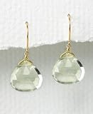 14k Gold Green Amethyst Earrings (16-1/5 ct. t.w.)