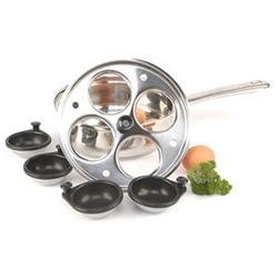 Stainless Steel Deep Egg Poacher 20.5 cm