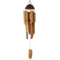 Asli Arts Collection C101 Large Half Coconut Top Bamboo Chime