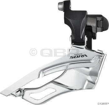Shimano FD 3503 Sora Front Derailleur (Black, 31.8/28.6 mm 3x9 Speed)