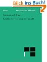 Philosophische Bibliothek, Bd.505, Kritik der reinen Vernunft. Nach der 1. und 2. Originalausgabe, mit einer Bibliographie.