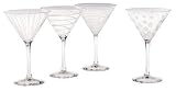 Mikasa Cheers Martini Glasses, Set of 4
