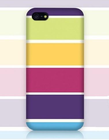 Fingerprint-proof Color Scale Case for Iphone 5 and 5s (Rainbow)