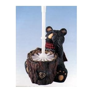 Northwoods Bear Brush& Holder by Young