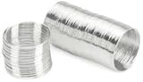 Beadalon Memory Wire Ring Coil - .50 Oz/Silver Plated