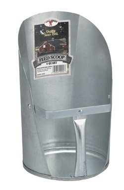 Miller Manufacturing 9204 Galvanized Feed Scoop