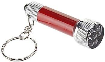 YX 7 Light Mini LED Flashlight Key Chain (3xLR44, Assorted Colors)