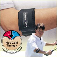 Gel-Band Tennis Elbow Arm Band - Black, FLA 19-500 - Universal Fit On Sale