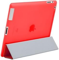 HyperShield "Glow In The Dark" Soft Back Cover for iPad 2nd/3rd/4th Generation (RED)