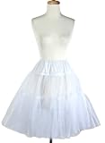 Hey Viv ! Poodle Skirt Crinoline - Teen Size White