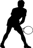 Tennis Player Vinyl Wall Art Decal