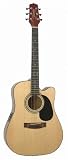 Jasmine ES45C Dreadnought Cutaway Acoustic-Electric Guitar