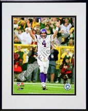 Photo File Minnesota Vikings Brett Favre Framed Photo