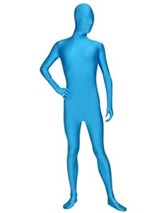 Light Blue Full Body Suit - Medium