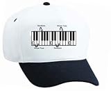 Music Theory Tone Semi-tone White Cap