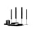 Sony DAV-DZ860 5.1 ch - Tallboy - Home Cinema System with Surround Sound - Black