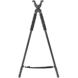 Vanguard 3 Section, 72 Extended Aluminum Gun Bipod with Non-slip U Style Yoke.