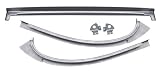 1932 FORD ROADSTER RAIN GUTTER SET (INCLUDES TROUGH, SIDES AND TRIANGLE CORNERS)