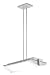 Nulco 8846-FE1-56 Satin Aluminum Elements Contemporary / Modern Single Light Down Lig...