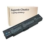 Superb Choice New Laptop Replacement Battery for Sony Vaio PCG-7N2L VGN-AR41E VGN-C190P VGN-C240E