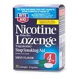 Rite Aid Stop Smoking Aid, Nicotine Lozenges, 4 mg, Mint Flavor 72 ea