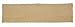 bebebao Burlap Natural Cotton Fringed Runner 13x48