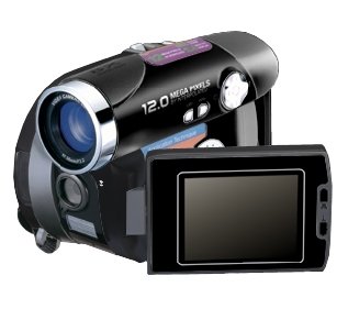 Mitsuba DV9002 12MP 4x Digital Zoom Camera/Camcorder (Black)