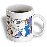 KNOTS Scouting Cartoon about First Class Rank - 11oz Mug