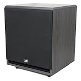 New Black 500 Watt Surround Sound HD Home Theater Powered Active 12 Subwoofer SUB12F