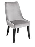 IMAGE OF Sunpan Modern Home San Diego Dining Chair Silver Velvet