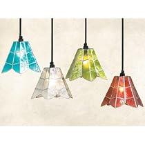 Princessa Hanging Pendant Lamp - Red