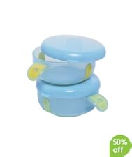 SoftCare™ Weaning Bowls - Blue - 2pk (180ml/6oz)