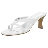 Rampage Womens Madyson Thong,White Smooth,10 M