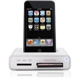 Griffin Simplifi Dock for iPod and iPhone, Media Card Reader, and USB Hub in One Device (Aluminum)