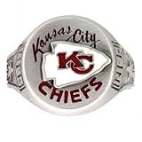 Kansas City Chiefs Pewter Ring, Size 14