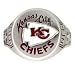 Kansas City Chiefs Pewter Ring