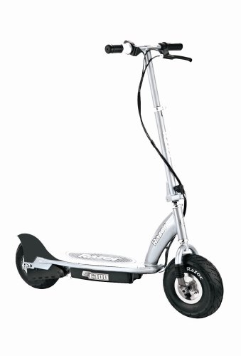 Childrens Toyshop  Toys : RAZOR E300 Electric Scooter - Black/Silver