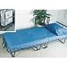 Roll Away Folding Guest Bed Cot with Deluxe Mattress