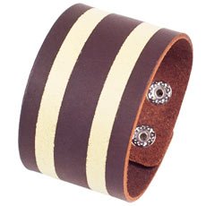cored Lederarmband Surfer Armband Leder bedruckt Streifen z29 Preisvergleich