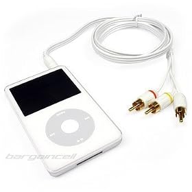 Apple iPod Video/Photo AV (Audio/Video) Cable